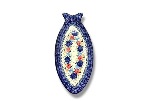 E19 Bunzlau middel groot Visbord 30x14cm 3264X Serveerschalen